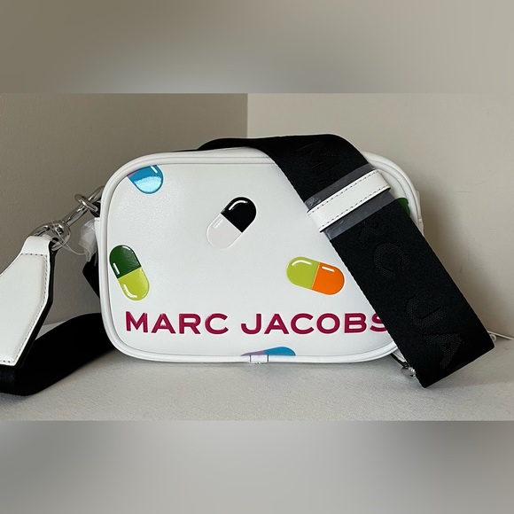 New Marc Jacobs Vitamin Pill 3D Crossbody Bag Cotton Multi - Picture 1 of 6